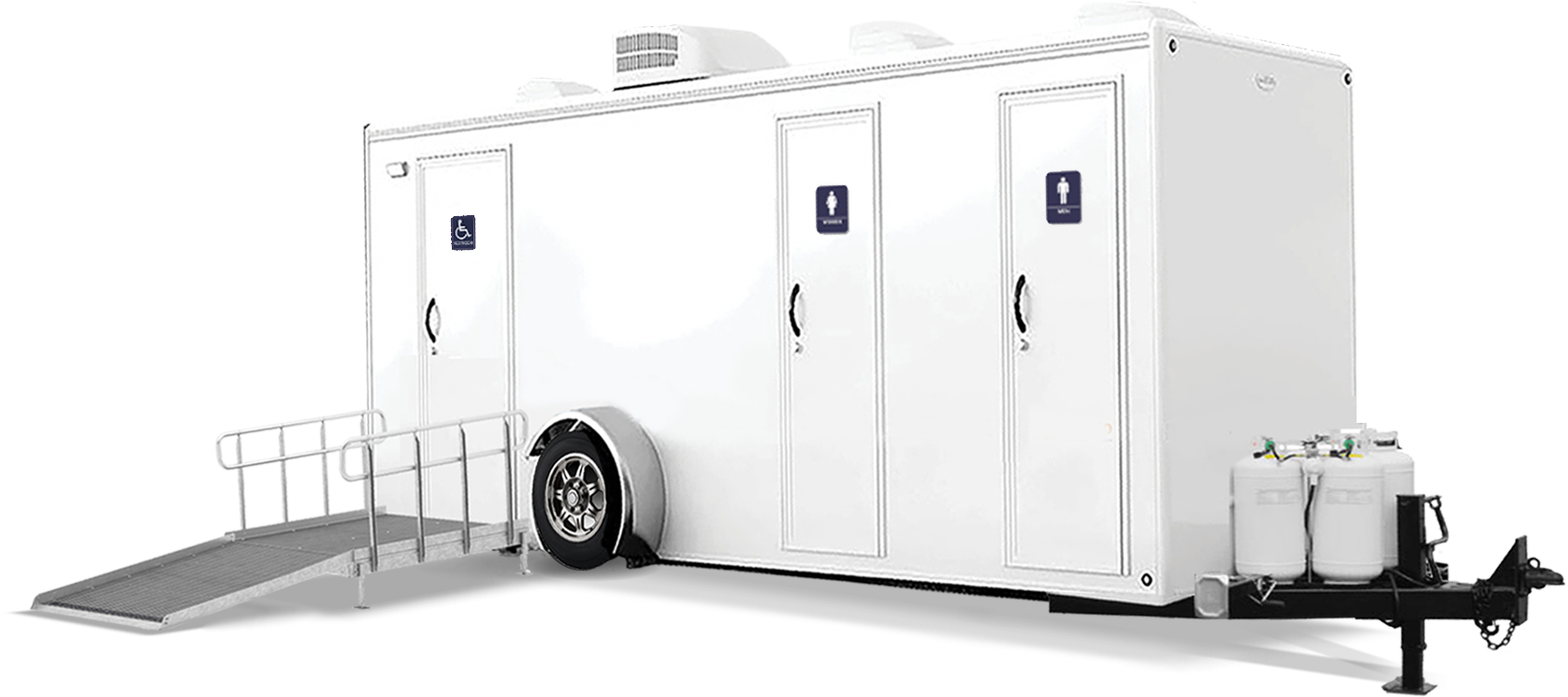 Restroom Trailer Rentals Nationwide Delivery Sanitation Services